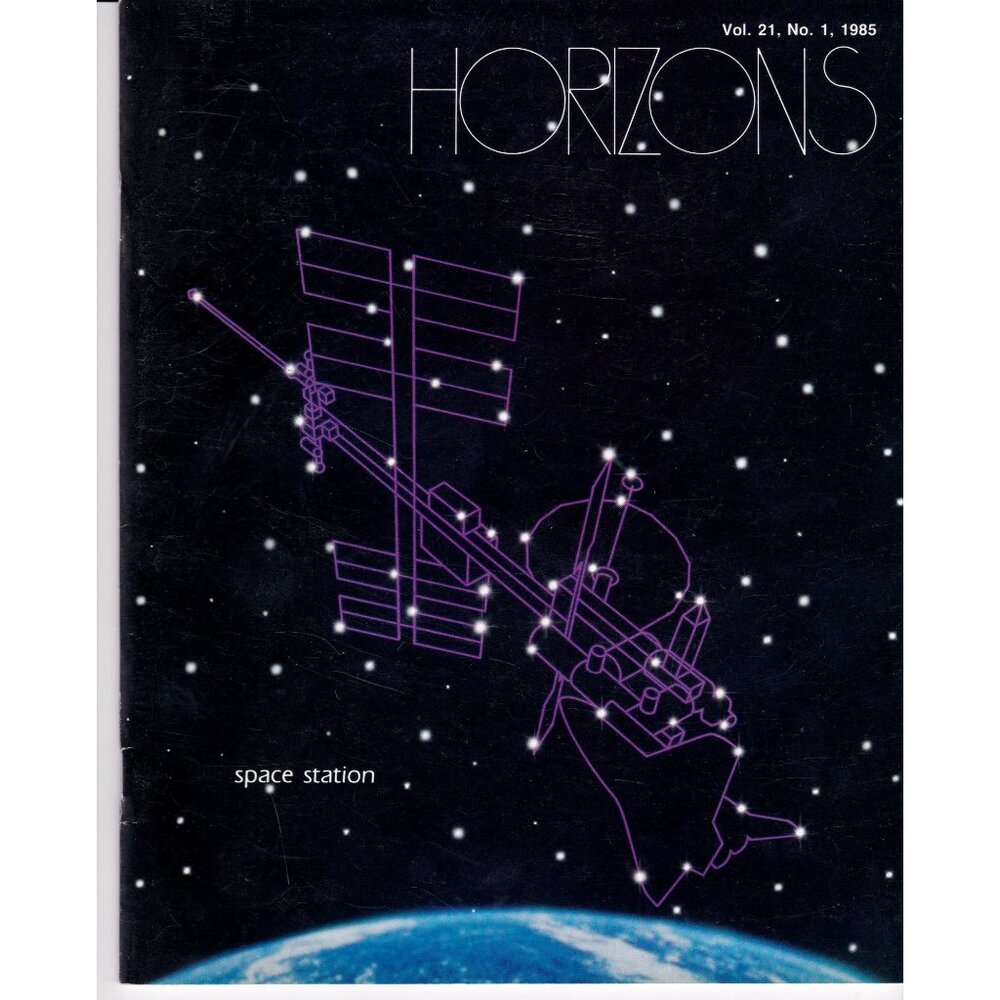 Horizons Magazine Vol. 21 No. 1 1985 Grumman Space Station Marine Aviation